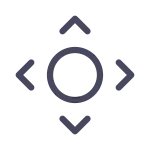 360deg Direction SVG Icon